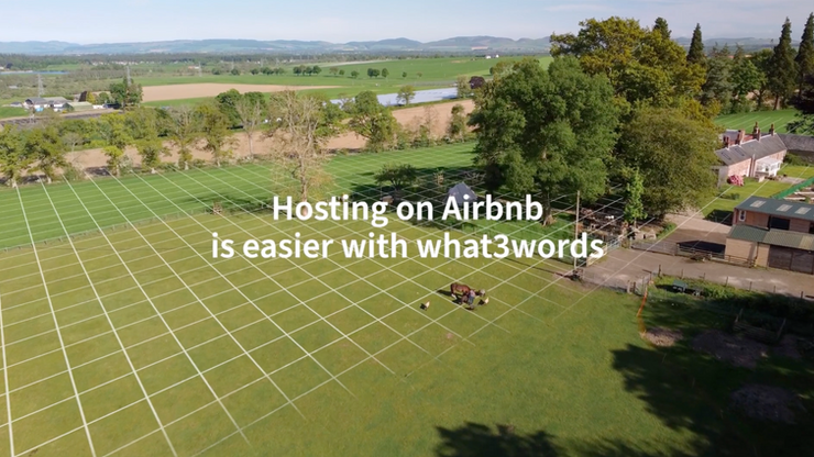 What3 Words - AirBnb